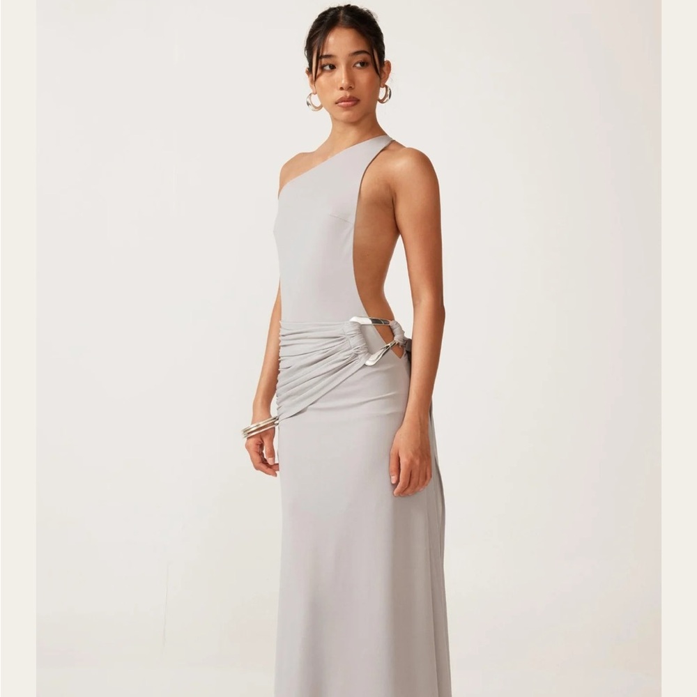 Ance Gria - Gaia Gown in Silver Grey